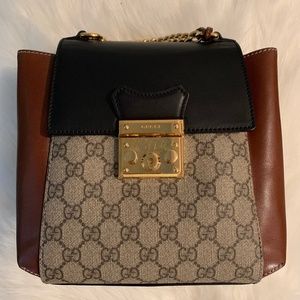 Gucci Padlock Gg Supreme Backpack